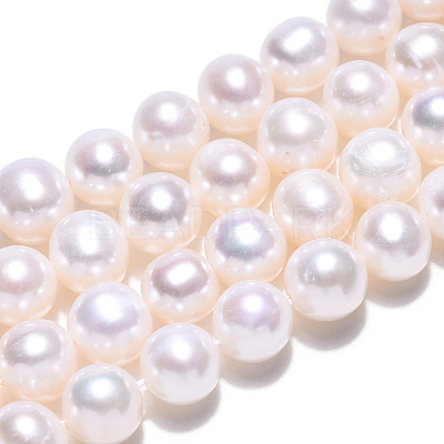 Natural Cultured Freshwater Pearl Beads Strands PEAR-N016-06A-1