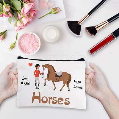 Nurse Theme Polycotton Canvas Stroage Bags ABAG-WH0029-091-1