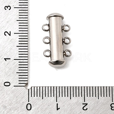 304 Stainless Steel Slide Lock Clasps STAS-F350-05B-P-1