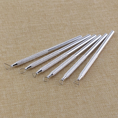 Aluminum Alloy Sludge Pottery Clay Scraper Set CELT-PW0001-069-1