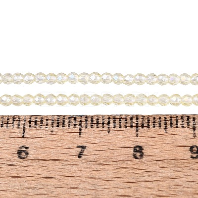 Transparent Glass Beads Strands EGLA-N028-01A-A09-1