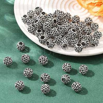 Alloy European Beads X-PALLOY-S079-011AS-1