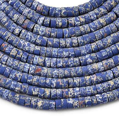 Dyed Synthetic Imperial Jasper Beads Strands G-Z089-A03-N-1