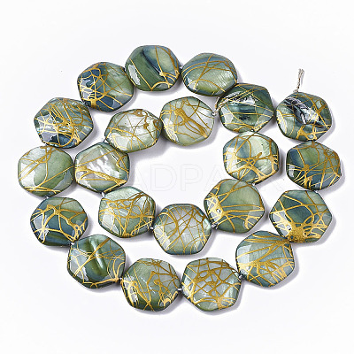 Drawbench Freshwater Shell Beads Strands X-SHEL-T014-013E-1