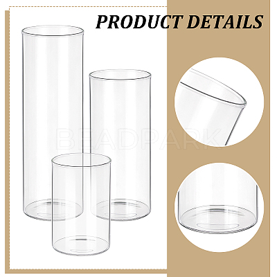 12Pcs 3 Styles Glass Vase AJEW-TW0001-23-1