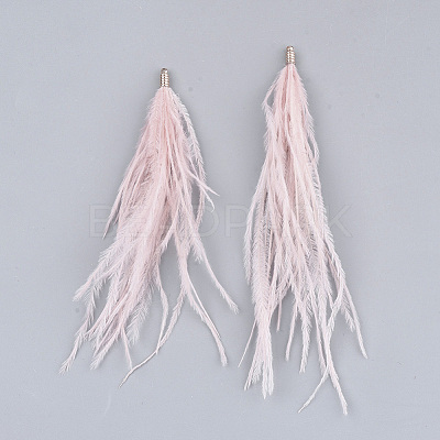 Ostrich Feather Tassel Big Pendant Decorations FIND-S302-08B-1