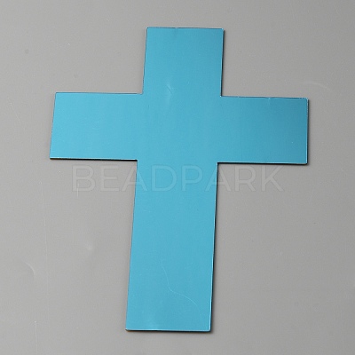 Acrylic Mirror Cake Toppers FIND-WH0152-206D-1