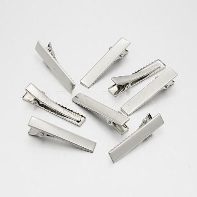 Iron Alligator Hair Clip Findings IFIN-A171-08A-02-1