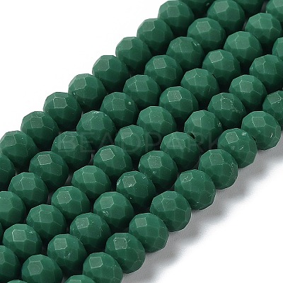Glass Beads Strands EGLA-A034-P8mm-MD09-1