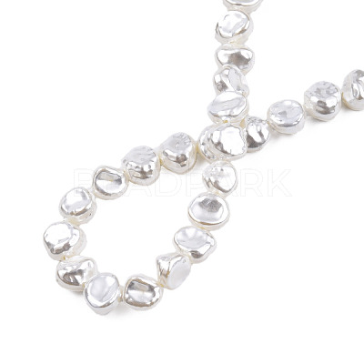 ABS Plastic Imitation Pearl Beads Strands KY-N015-14A-1