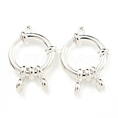 304 Stainless Steel Spring Ring Clasps STAS-G190-17S-A-1