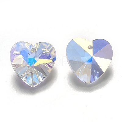 Romantic Valentines Ideas Glass Charms G030V10mm-42-1