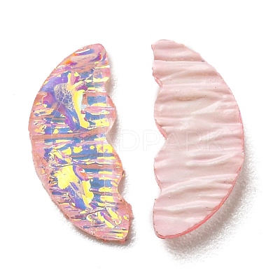 Transparent Epoxy Resin Cabochons CRES-A053-18-1