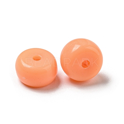 Opaque Acrylic Beads OACR-H037-02C-1