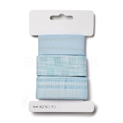 9 Yards 3 Styles Polyester Ribbon SRIB-A014-E04-1