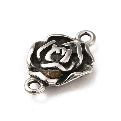 Non-Tarnish 304 Stainless Steel Connector Charms X-STAS-I696-03P-1