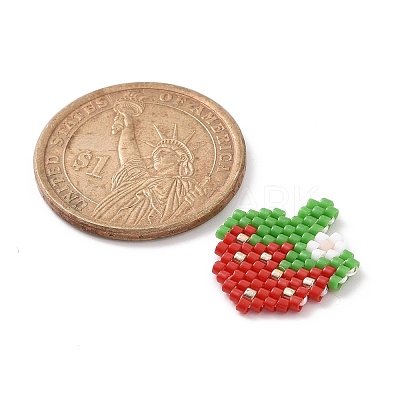 6Pcs 6 Styles Handmade Japanese Seed Beads PALLOY-MZ00033-1
