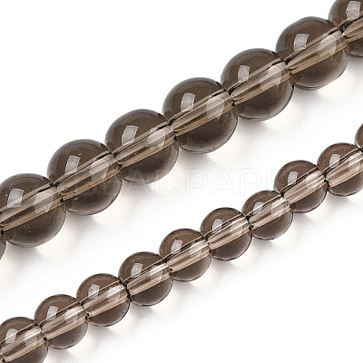 Transparent Glass Beads Strands GLAA-T032-T4mm-02-1