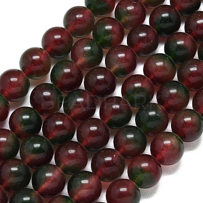 Natural Malaysia Jade Beads Strands G-B165-C03-14mm-1
