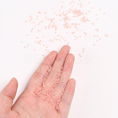 12/0 Grade A Round Glass Seed Beads X-SEED-N001-B-905-1