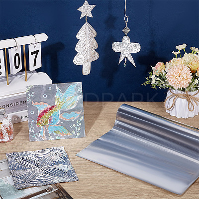 Aluminum Foil Paper Roll for Craft Painting Embossing AJEW-WH0696-467-1