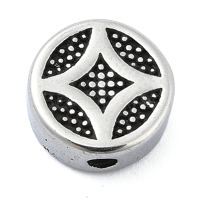 304 Stainless Steel Beads STAS-H219-06AS-1