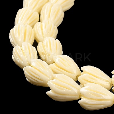 Synthetic Coral Dyed Beads Strands CORA-P008-04B-02-1