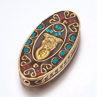 Handmade Indonesia Beads IPDL-F023-19C-1