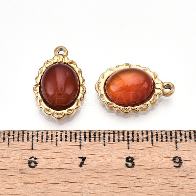 Natural Carnelian Pendants X-STAS-T064-61C-1