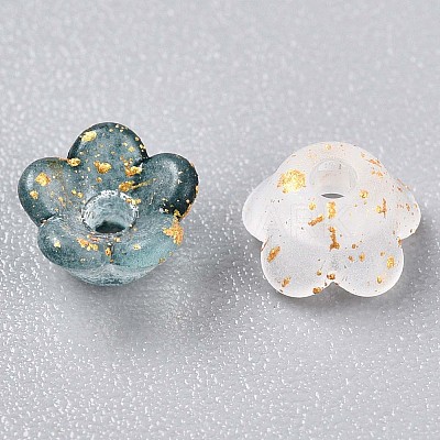 Frosted Transparent Acrylic Beads X-OACR-N137-72L-1