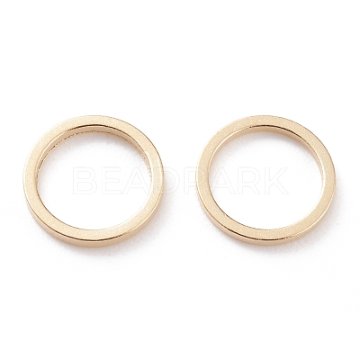 Brass Linking Rings KK-Y003-03D-G-1