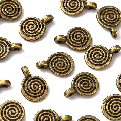 Tibetan Style Alloy Charms X-MLF0339Y-NF-1