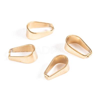 Ion Plating(IP) 304 Stainless Steel Snap on Bails STAS-P214-08G-01-1