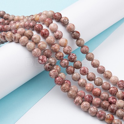 Natural Maifanite/Maifan Stone Beads Strands G-P451-01A-A-1
