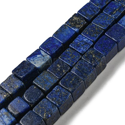 Natural Lapis Lazuli Beads Strands G-C084-E05-01-1