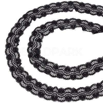 10 Yards Polyester Lace Trim OCOR-HY0001-21-1