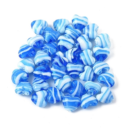 Handmade Lampwork Beads Strands LAMP-YW0002-02A-1