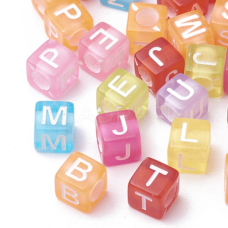 Transparent Acrylic Beads TACR-Q263-02-1