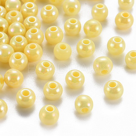 Opaque Acrylic Beads MACR-S370-D6mm-A10-1