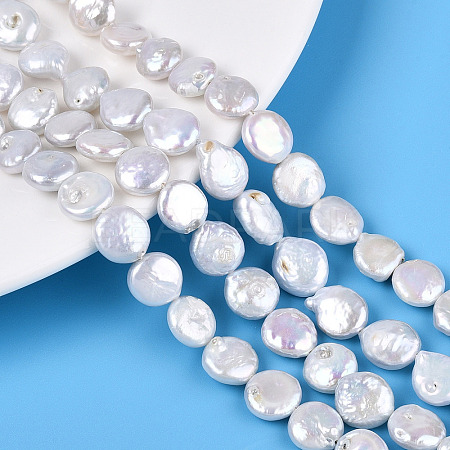 Natural Keshi Pearl Beads Strands PEAR-S018-02L-1