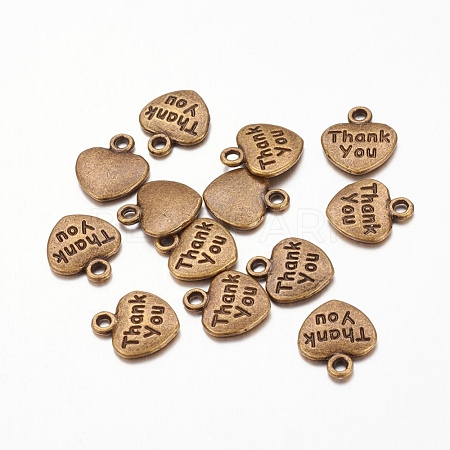 Tibetan Style Alloy Charms X-TIBEP-A15913-AB-NR-1