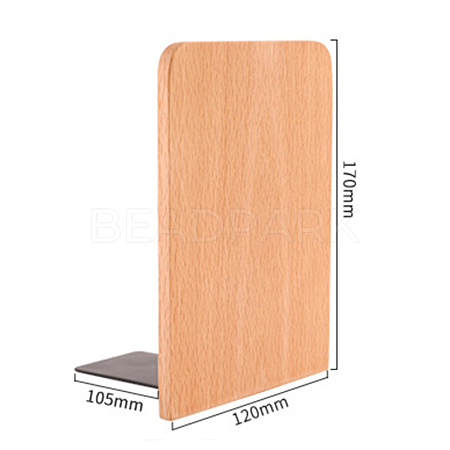 Non-Skid Wood Bookend Display Stands OFST-PW0002-151B-B02-1