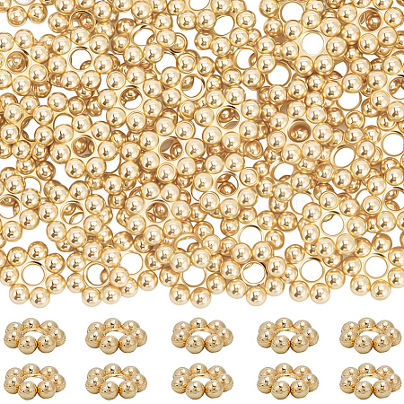 80Pcs 304 Stainless Steel Spacer Beads STAS-BBC0008-27B-G-1