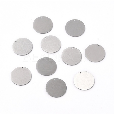 Tarnish Resistant 304 Stainless Steel Pendants STAS-F271-02E-P-1