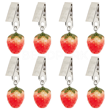 Resin Imitation Fruit Tablecloth Weights HJEW-AB00530-01-1