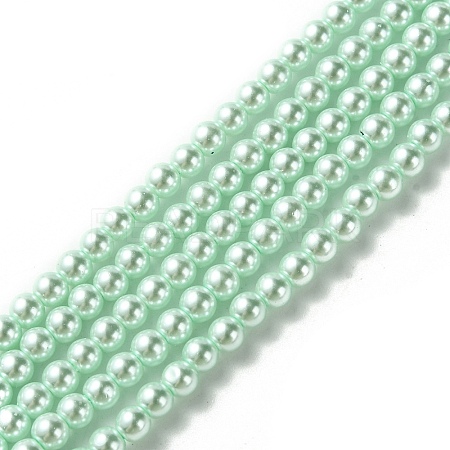 Grade A Glass Pearl Beads HY-J001-4mm-HX047-1