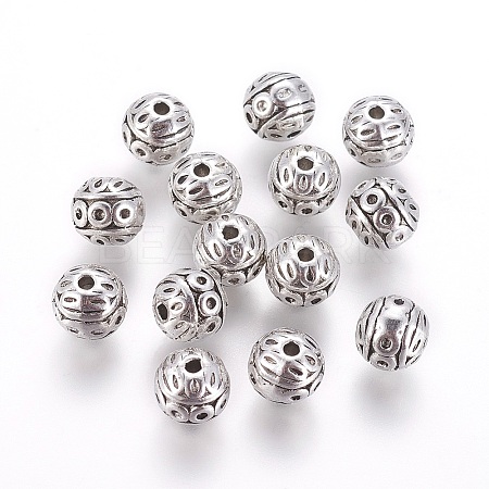Tibetan Style Zinc Alloy Beads LS-PALLOY-L230-01AS-RS-1