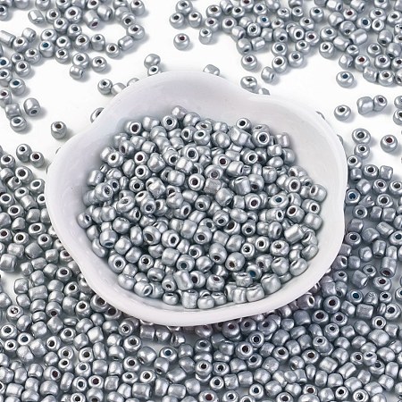 Baking Paint Glass Seed Beads SEED-S002-K29-1