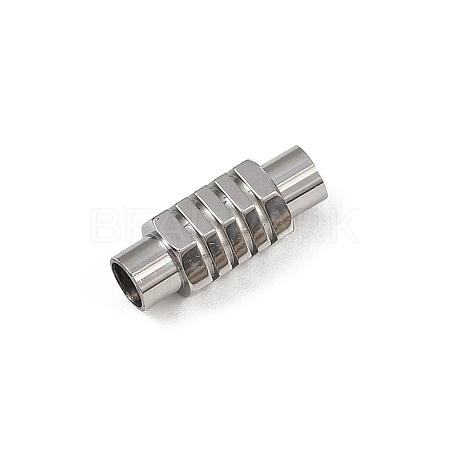 304 Stainless Steel Magnetic Clasps Hand Polished STAS-C127-18A-P-1