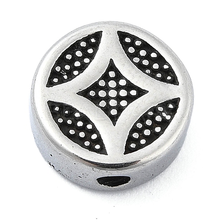 304 Stainless Steel Beads STAS-H219-06AS-1